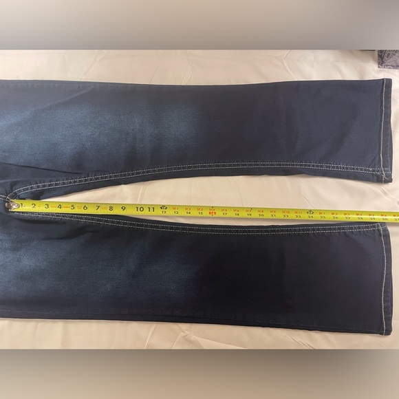 Wallflower Bootcut Legendary InstaStretch Classic Fit Jeans Dark Wash Size 13 - Picture 14 of 16